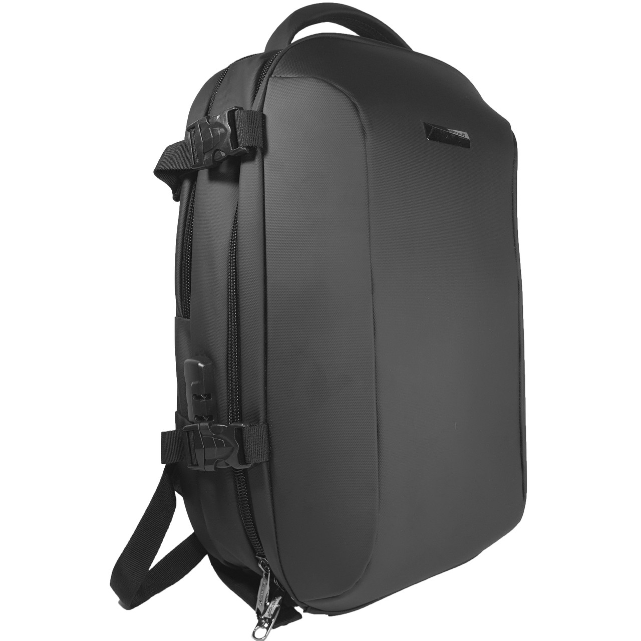 Жорсткий міський рюкзак для ноутбука з AUX, USB Catesigo з кодовим замком