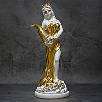 Статуэтка "Фортуна" 33 см Богиня Удачи, Счастья, и Плодородия Золотая