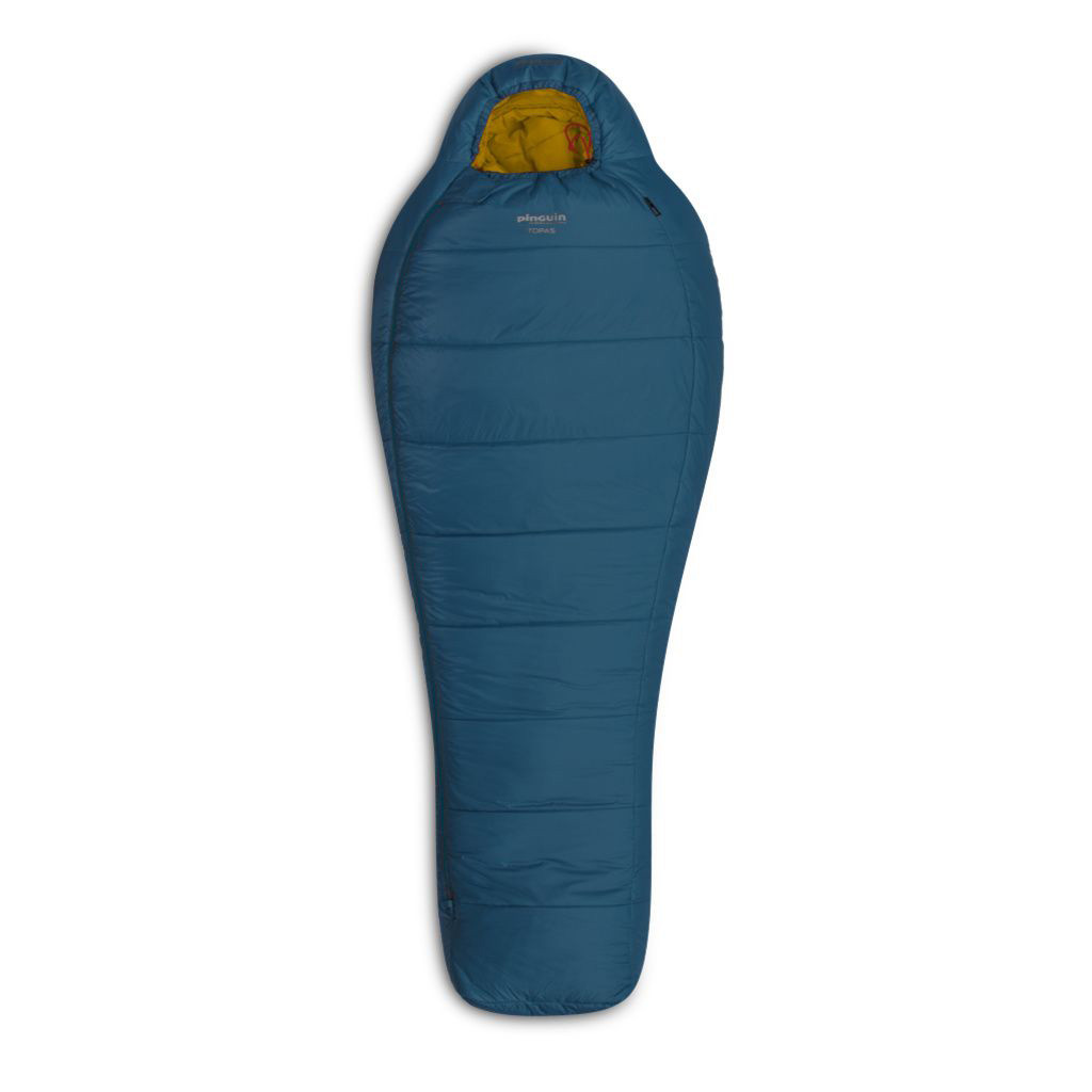 Спальний мішок Pinguin Topas CCS 195 2020 Blue Right Zip Синій