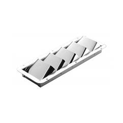 Вентиляційна решітка для човна катера і яхти Attwood 83x287x19 мм нержавіюча сталь AISI 304 для суден