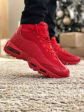 Чоловічі кросівки Nike Air Max 95 Sneakerboot Red 806808-200, фото 3