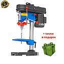 Свердлильний верстат / 1400 Вт / 16мм / Horzen - WK1400 (Німеччина) +лещата, фото 2