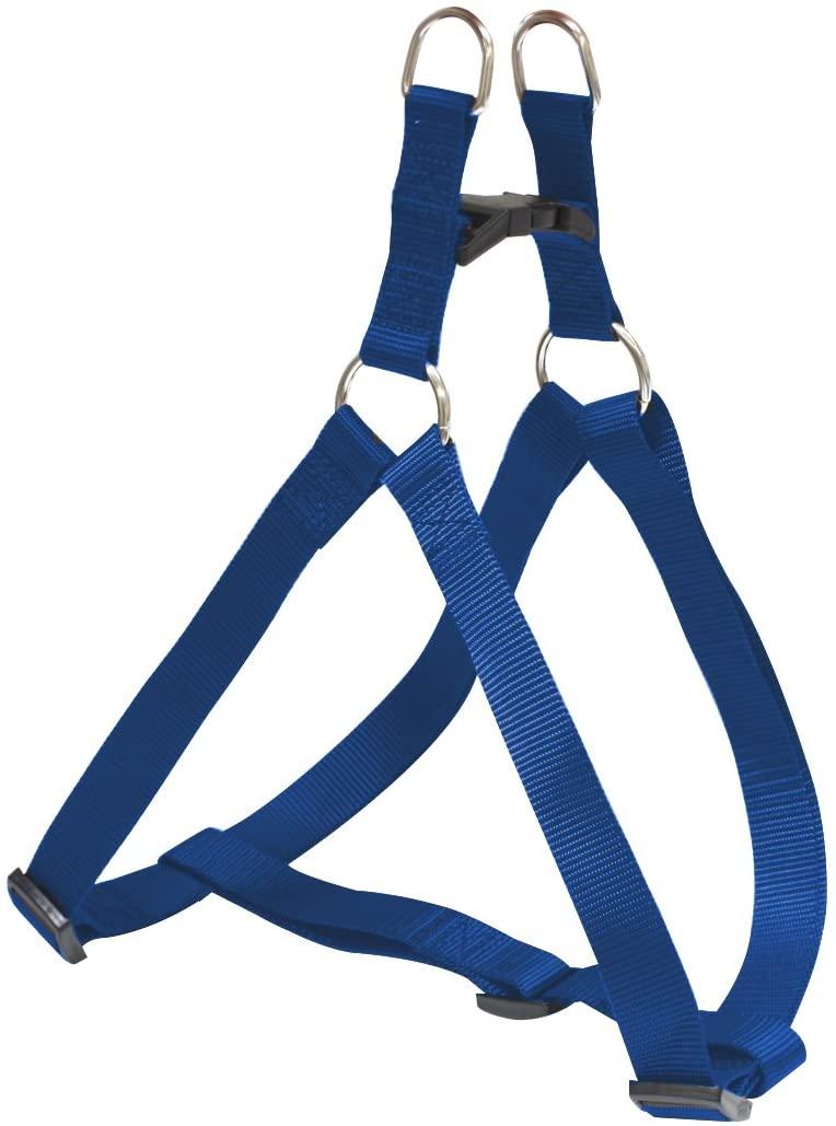 Шлея для собак з нейлону 49-74 см Croci SPEEDY синя, фото 1