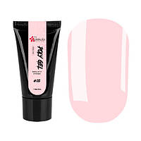 Полигель Molekula №02 Milky Pink (молочно-розовый), 30 мл