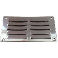 Вентиляційна решітка для човна катера та яхти 76х152 мм нержавіюча сталь Osculati антикорозійна дзеркальна поліровка