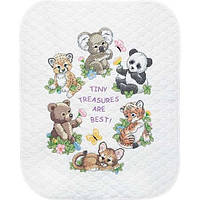 "Baby Animals Quilt" Dimensions. Набор для вышивания одеяла (73064)