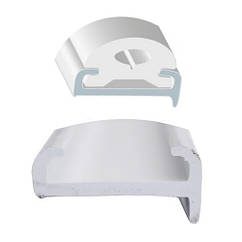 Оснування привального бруса Osculati 4 метри біле (44.040.05) для човнів Італія новий колір - білий