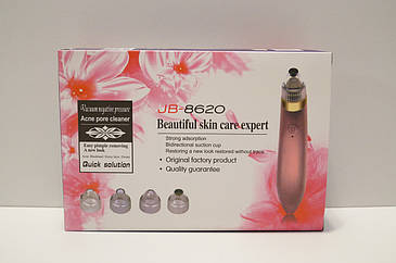 Вакуумний прилад для чищення обличчя JD 8620 Beautiful Skin Care Expert