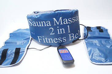 Sauna Massage Пояс-масажер 2 in 1 fitness Belt (Cауна Фітнес)