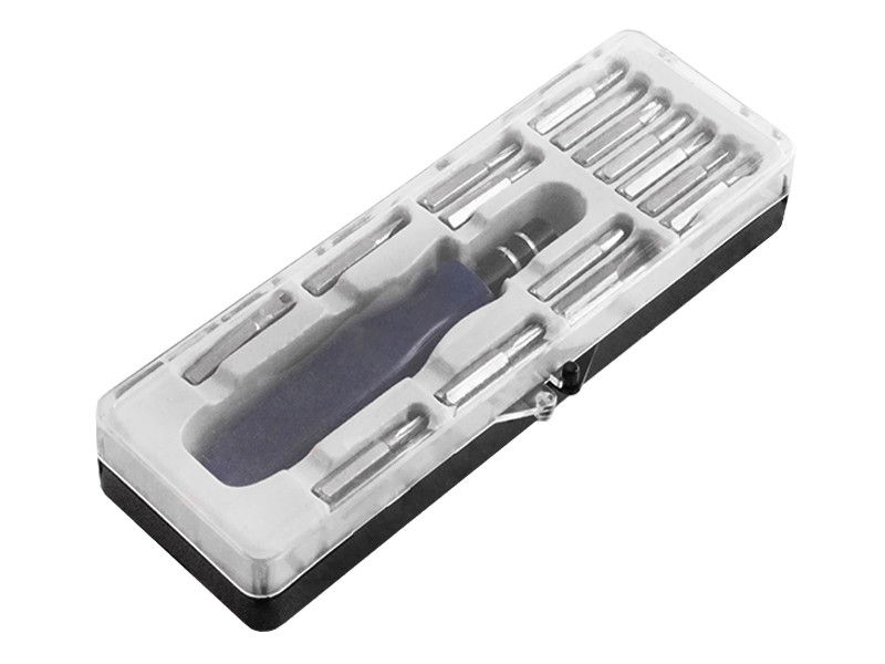 Викрутка Lemanso LTL10047 з набором біт та головок 16 предметів