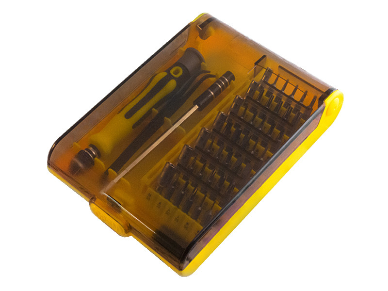 Викрутка Lemanso LTL10039 з набором біт та головок 45 предметів