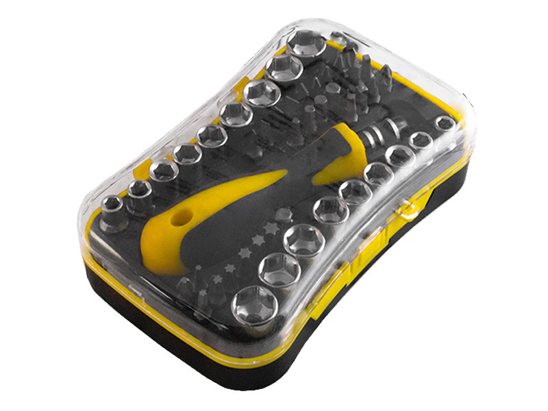 Викрутка Lemanso LTL10021 з набором біт та головок 47 предметів