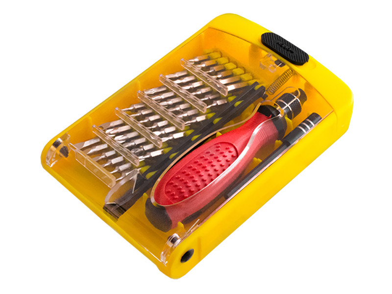 Викрутка Lemanso LTL10019 з набором головок та прецизійних біт 38 предметів