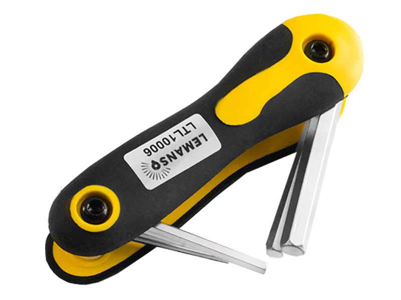 Набір розкладних шестигранних ключів Lemanso LTL10006 7 предметів