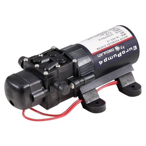 Помпа самовсасувальна автоматична Europump 4 12 В 3.8 л/хв термічний захист для судна Osculati, фото 1
