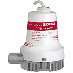 Помпа трюмна заглибна для відкачування води Europump II 2000 12 В 128 л/хв Osculati