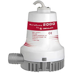 Помпа трюмна заглибна для відкачування води Europump II 2000 24 В 128 л/хв Osculati