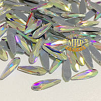 Стрази термо Crystal AB №13 , розмір 10x2мм 1шт