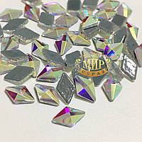 Стрази Crystal AB №17 термо 8x5мм 1шт