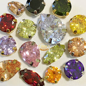 Фианиты в цапах