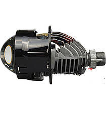 Світлодіодні LED-лінзи Bi-LED A1 2.5" H7/H4, фото 5