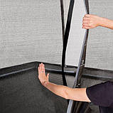 Батут професійний EXIT PeakPro прямокутний 244 х 427 см чорний ( для дітей, дорослих, на 200 кг), фото 9