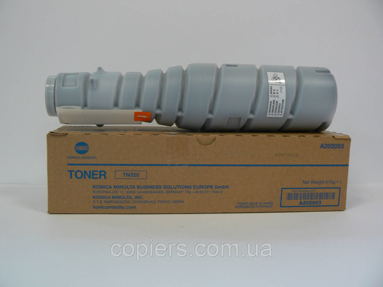 Тонер картридж TN320 Konica Minolta Bizhub 36, оригінал, tn-320