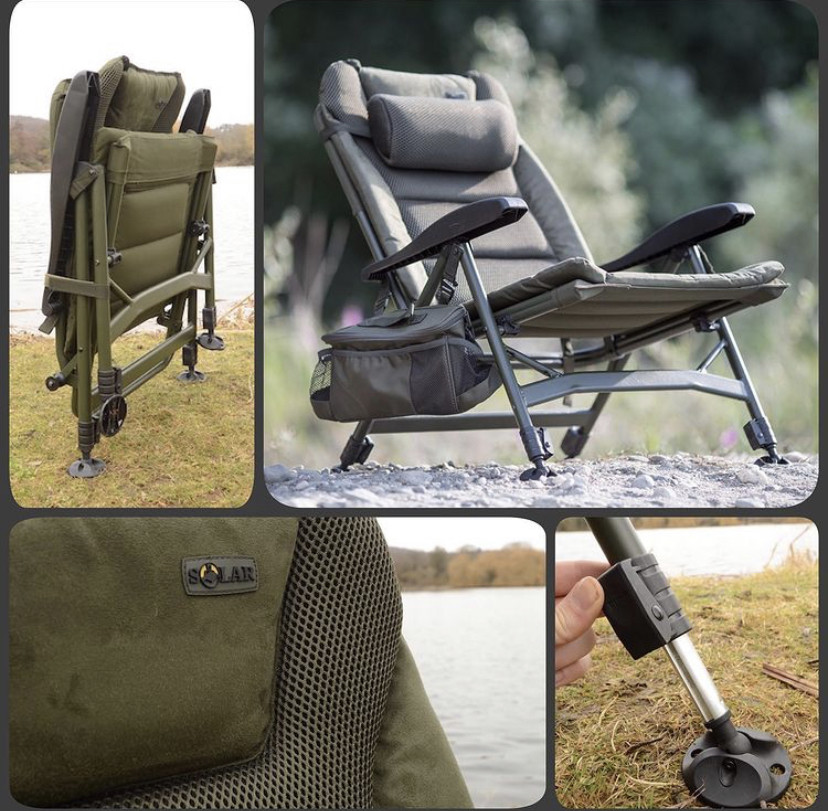 Крісло коропове SOLAR SP C-TECH RECLINER CHAIR-LOW