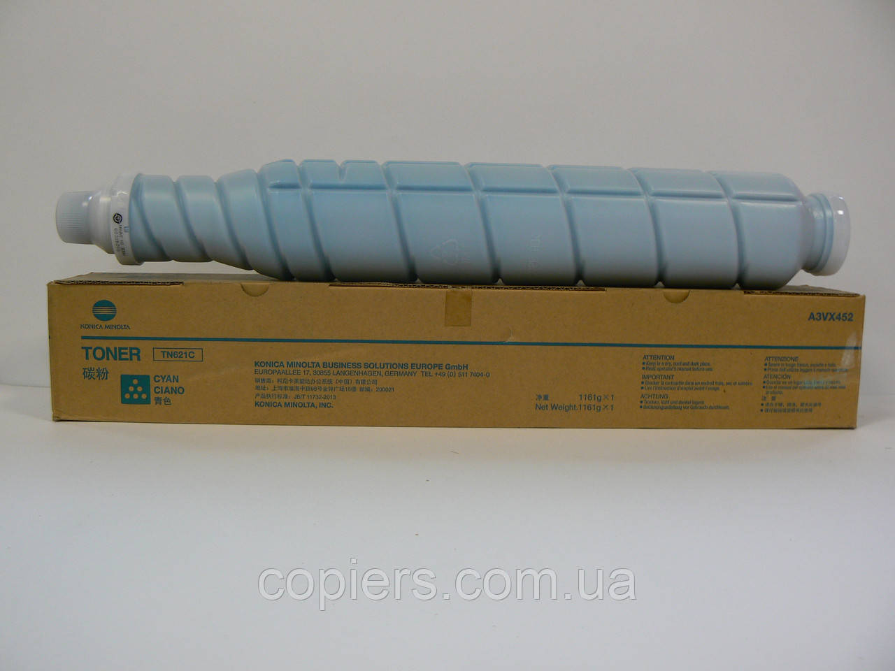 Тонер TN621C Konica Minolta Bizhub Press C71hc, оригінал, tn-621c, фото 1