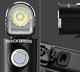 Велосипедний ліхтар ROCKBROS V6-400 (400LM, 2000mAh акумулятор, Cree XPL, USB, IPX6, 6 режимів), фото 7
