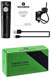 Велосипедний ліхтар ROCKBROS V6-400 (400LM, 2000mAh акумулятор, Cree XPL, USB, IPX6, 6 режимів), фото 4
