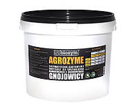 Біопрепарат для переробки гною, розкладання відходів тварин на фермах 5 кг Agrozyme, Biozym