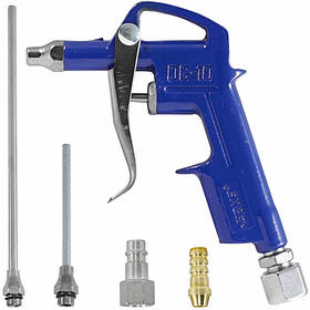 Пістолет продувочний VERKE V81252 з довгою насадкою для універсального очищення поверхонь