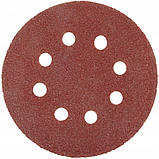 Абразивні диски (шкурки)150мм 10шт. VERKE (100 зерно) V44184, фото 3