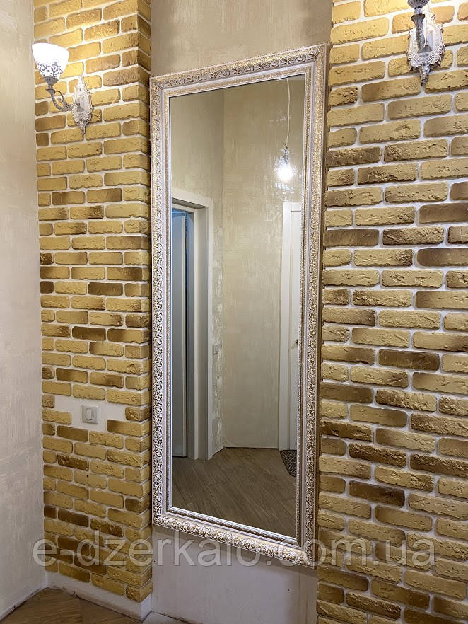 Дзеркало в багетній рамі 1539 Silver 800*600, фото 1