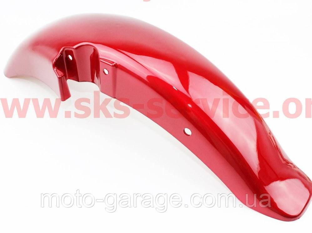 Крило переднє Viper ZS125J, Viper ZS150,Musstang MT200-7,MT150-7,MT200-6,MT150-6,Червоне