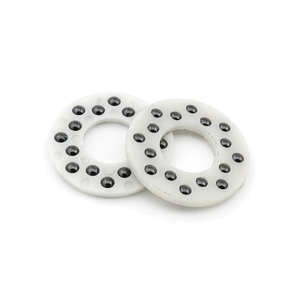 Керамічний дворядний шариковий підшипник для ножа (фторопласт, пара)