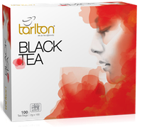 Чай Тарлтон Пакетированный черный 100 пакетник Tarlton Black Tea