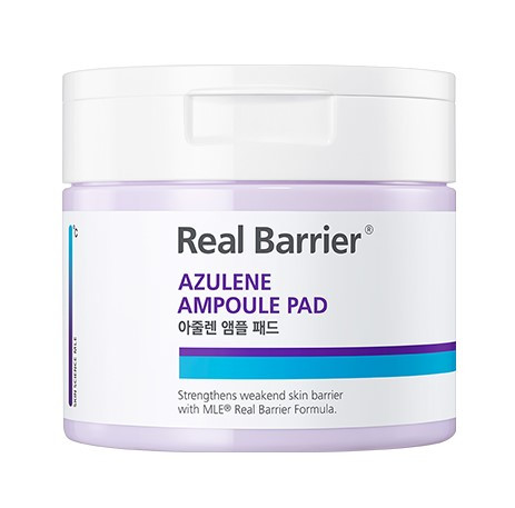Заспокійливі тонер-педи з азуленом Real Barrier Azulene Ampoule Pad 70 шт.