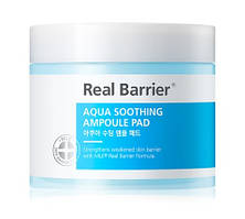 Ампульні тонер — педи з гіалуроновою кислотою Real Barrier Aqua Soothing Ampoule Pad 70 шт.