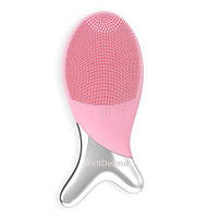 Электрическая щётка для лица Wellderma Cleansing Fish Розовый