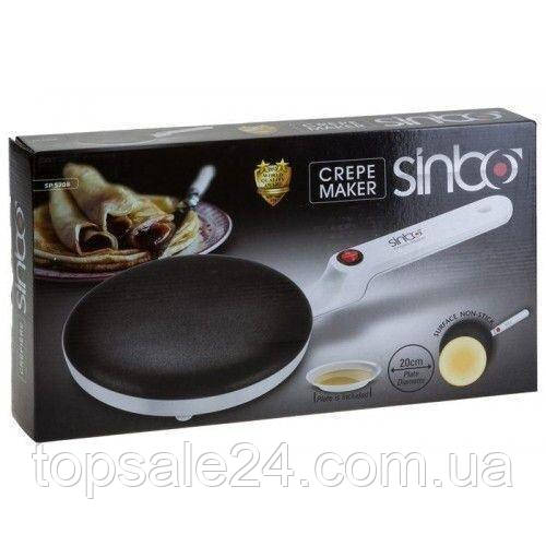 Сковорода для приготовления блинов Sinbo SP 5208 Crepe Maker. Электро блинница,для кухни - фото 4 - id-p1335400085