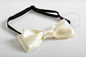 Бежевий метелик-галстук