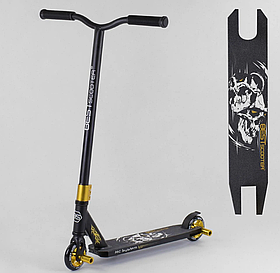 Самокат трюковий 22879 Best Scooter HIC-система, ПЕГІ, алюмінієвий диск і дека, колеса PU, d=10 см, в коробці