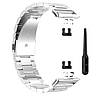 Металевий ремінець Primolux для смарт-годинника Huawei Watch Fit (TIA-B09) - Silver, фото 3