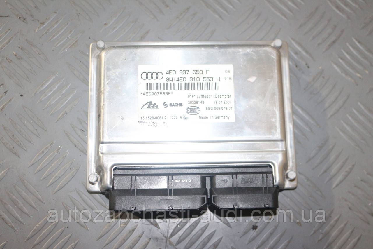 Блок керування підвіскою 4E0907553F Audi A8 D3, фото 1