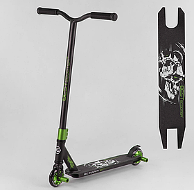 Самокат трюковий 86380 Best Scooter HIC-система, ПЕГІ, алюмінієвий диск і дека, колеса PU, d=10 см, в коробці