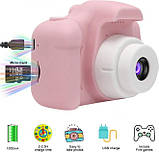 Цифровий дитячий фотоапарат Smart Kids GM14 Рожевий, фото 6