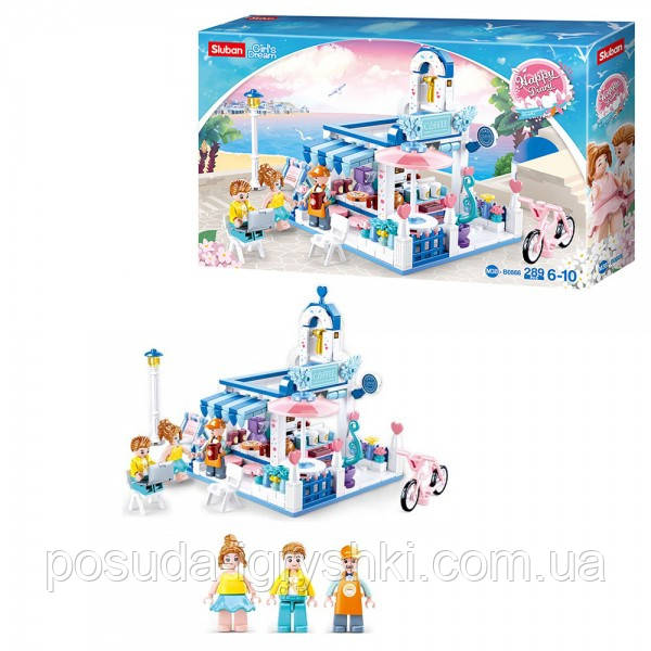 Конструктор M38-B0866 "Happy Diary": Кафе, 289 деталей.