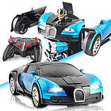 Машинка-трансформер bugatti robot car size 1:12 0598, фото 5